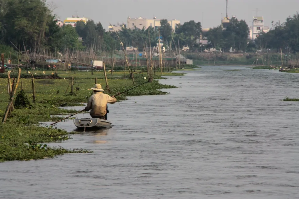 Rollin’ Down The River In Chau Doc