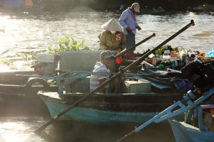 Cruising The Cai Rang Floating Market