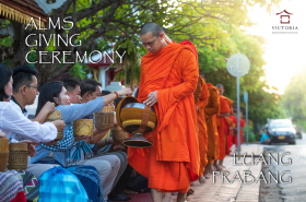 the Alms Giving Ceremony